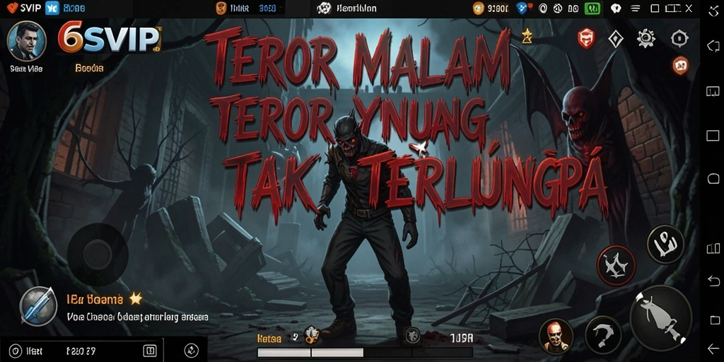 Screenshot dari gameplay 6SVIP yang menegangkan dan mencekam.