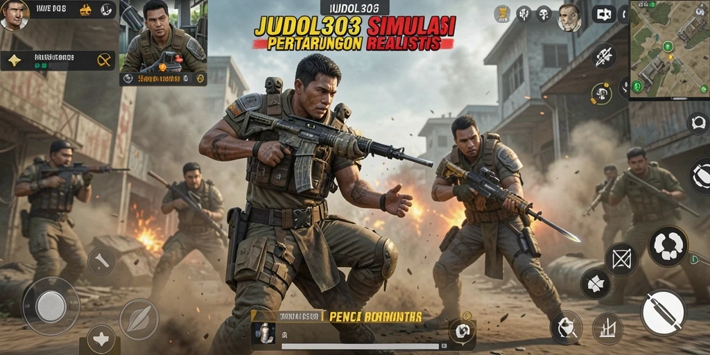 Gameplay JUDOL303 yang menggugah semangat bertarung.