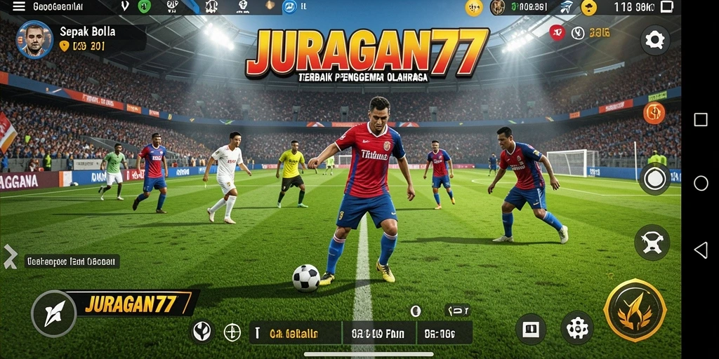 Tampilan gameplay JURAGAN77 yang mendebarkan di lapangan.
