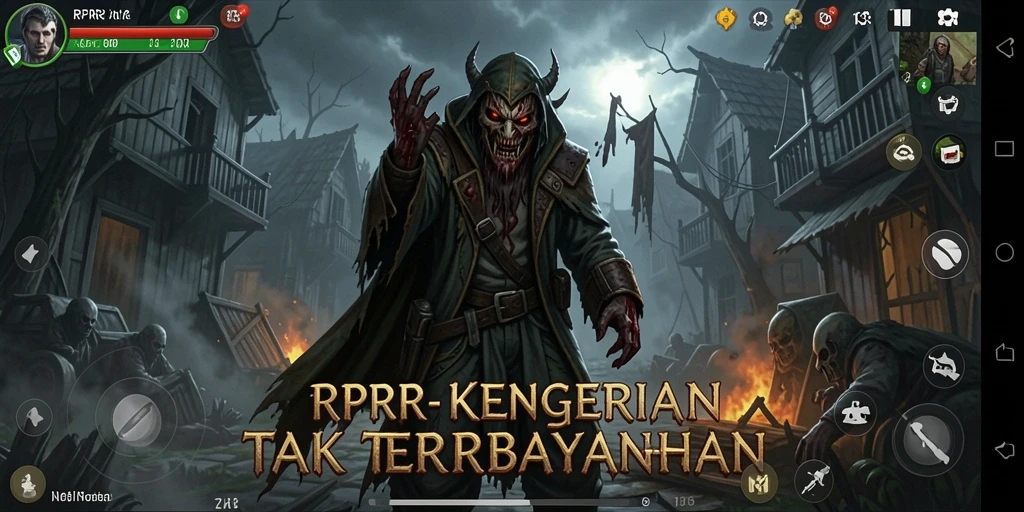 Tampilan gameplay RPRR yang mencekam dan menegangkan.