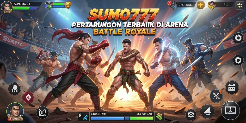 Gameplay seru dan mendebarkan di arena SUMO777.